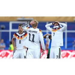 Duitsland heeft zich in drie opeenvolgende WK's niet weten te plaatsen voor de achtste finales